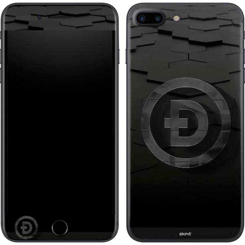 Doge Coin Textured Logo iPhone 8 Plus Skin